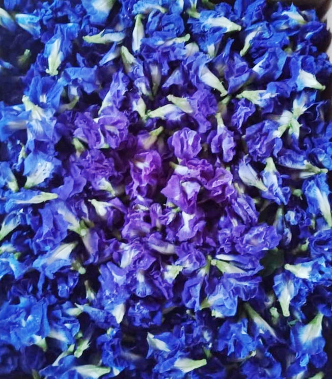 Blue Butterfly Pea Flower Powder 50g, Natural Food Colour