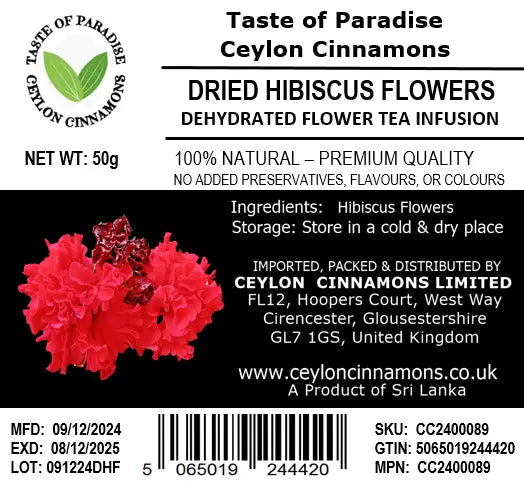 Hibiscus flower loose tea 50g