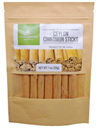 Ceylon Cinnamon Sticks - 3" fine cut, 28g (1oz) - C5 Premium Special Grade - Pure/True Cinnamon - 100% Natural