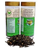 Green Tea Loose Leaf Tea 50g Handy Pack, Ceylon Pure Golden Green, Hand Crafted