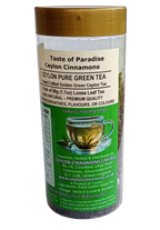 Green Tea Loose Leaf Tea 50g Handy Pack, Ceylon Pure Golden Green, Hand Crafted