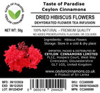 Hibiscus flower loose tea 50g